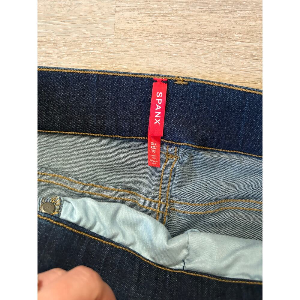 SPANX Flare Jeans in Midnight Shade - Picture 6 of 11